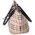 Burberry Small Salisbury Tote Bag Haymarket Check PVC Coated Canvas